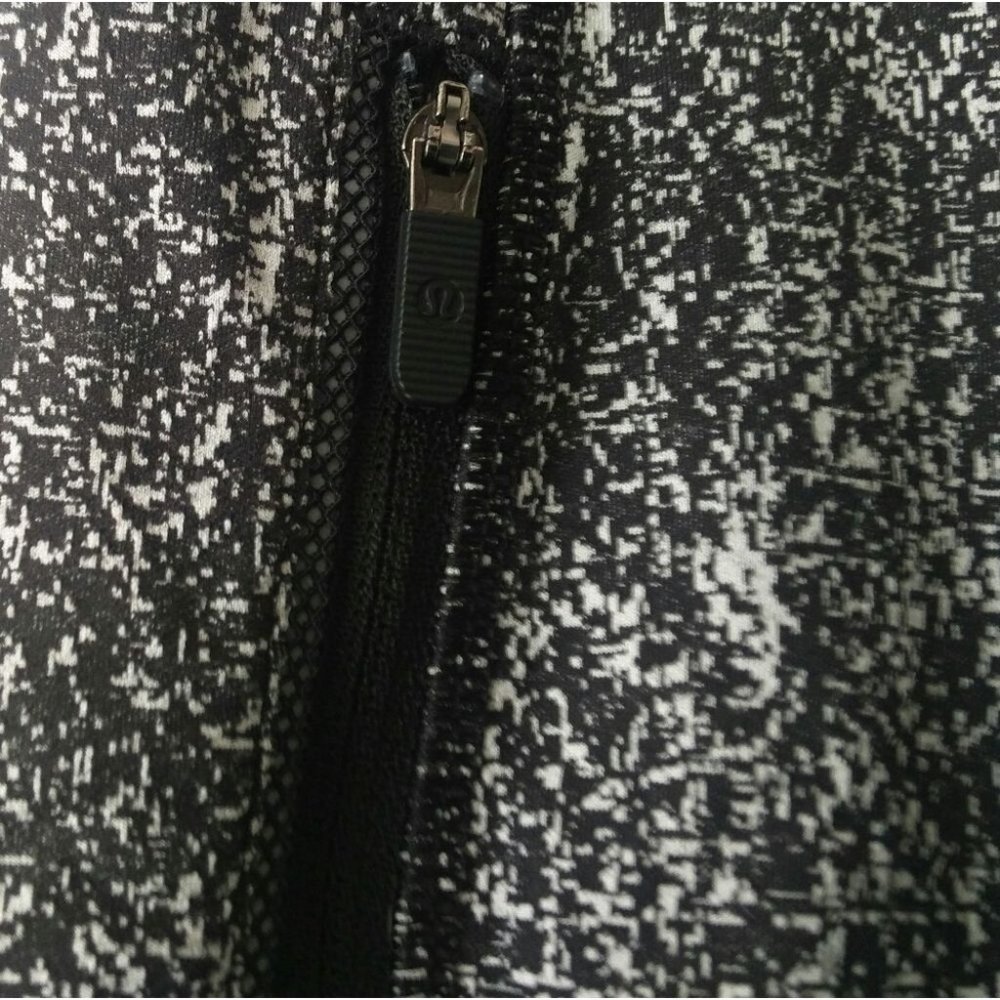 Lululemon Inspire Tight II - Suited Jacquard Black White / Black Size 6 - Picture 5 of 14